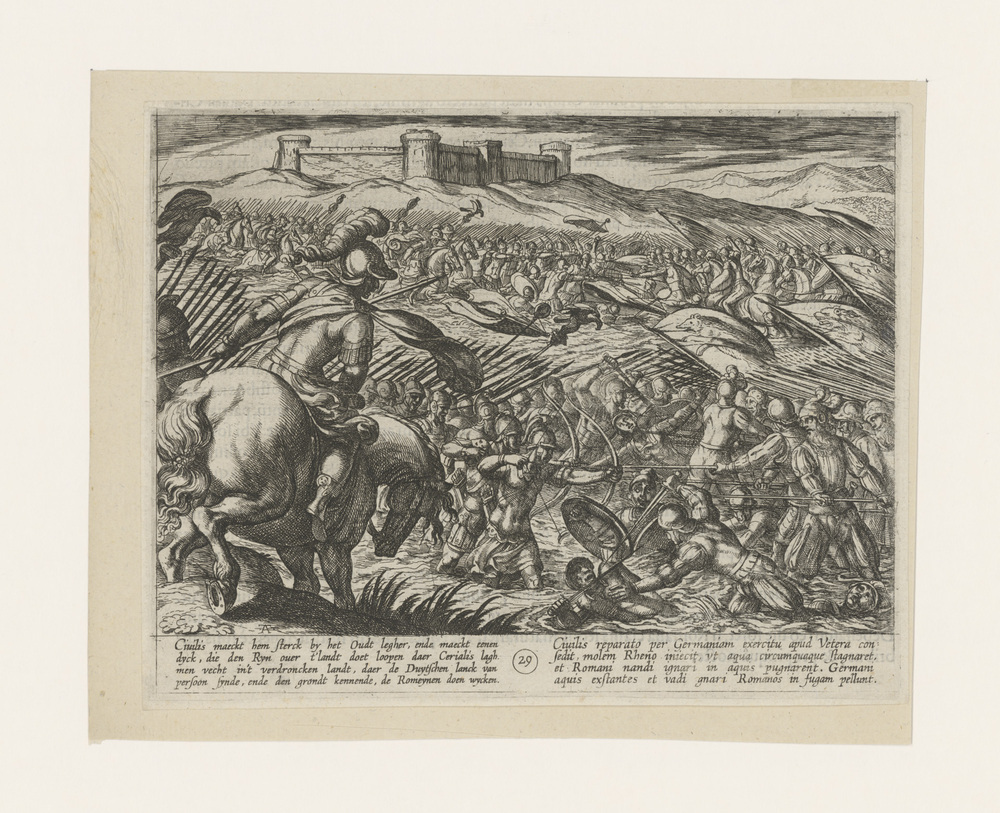 Civilis laat het land onder water lopen, 69-70 (serie: De Bataafse Opstand)