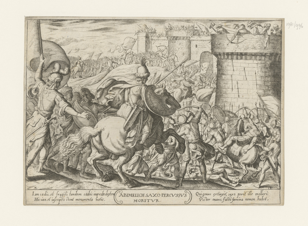 De dood van Abimelech (serie Oudtestamentische strijdscènes)