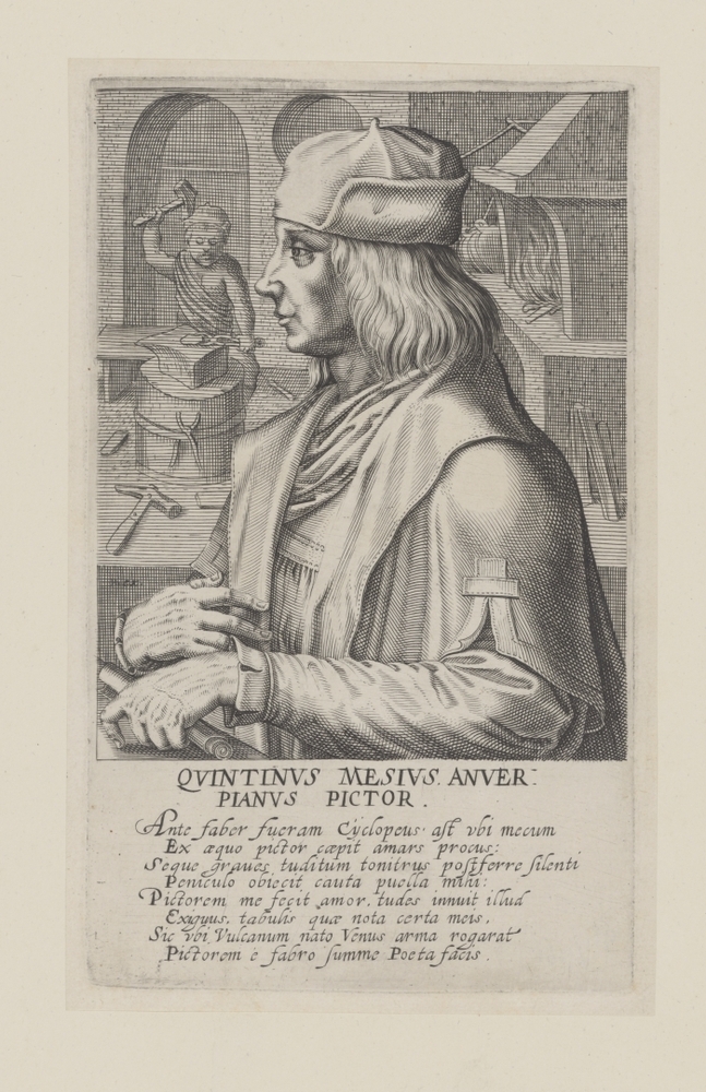 Quenten Massijs (sderie: Portretten van beroemde schilders uit de Lage Landen)