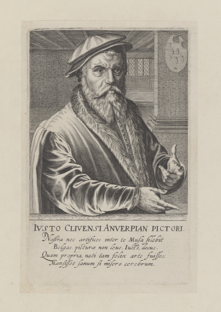 Joos van Cleve (serie: Portretten van beroemde schilders uit de Lage Landen)