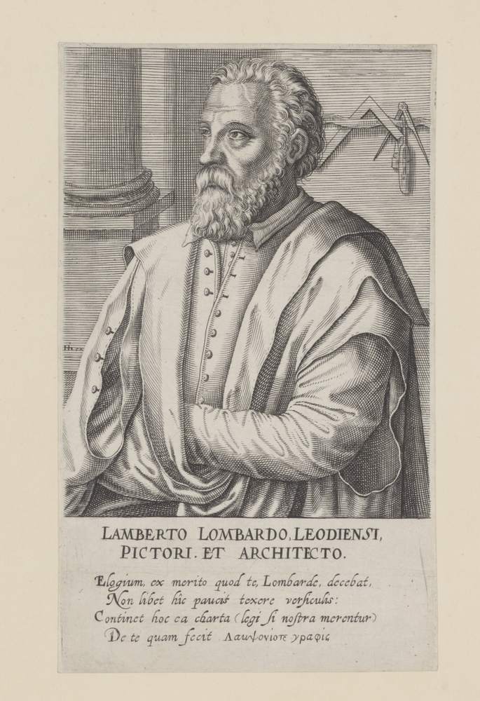 Lambert Lombard (serie: Portretten van beroemde schilders uit de Lage Landen)