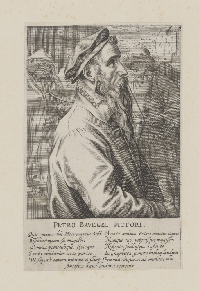 Pieter Brueghel (serie: Portretten van beroemde schilders uit de Lage Landen)
