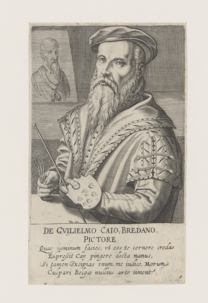 Willem Key (serie: Portretten van beroemde schilders uit de Lage Landen)