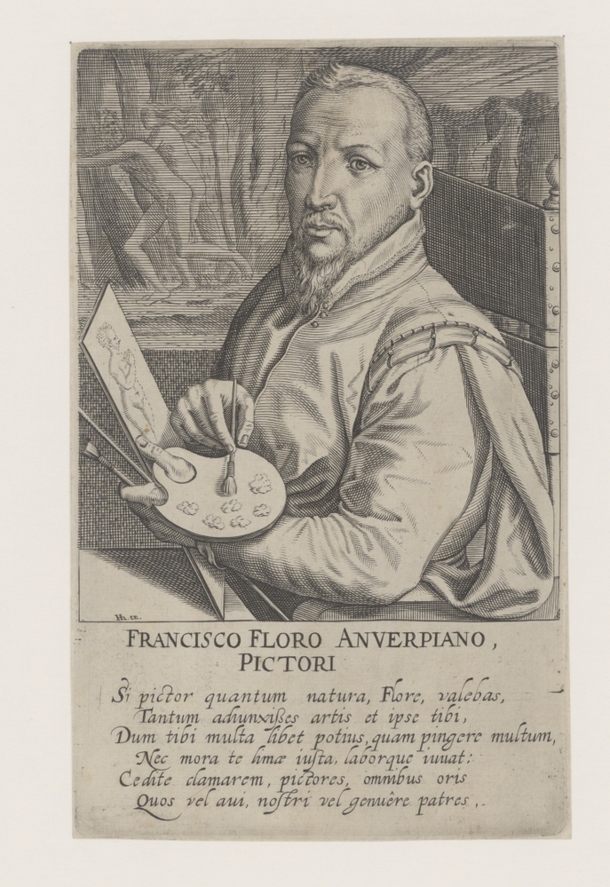 Frans Floris (serie: Portretten van beroemde schilders uit de Lage Landen)