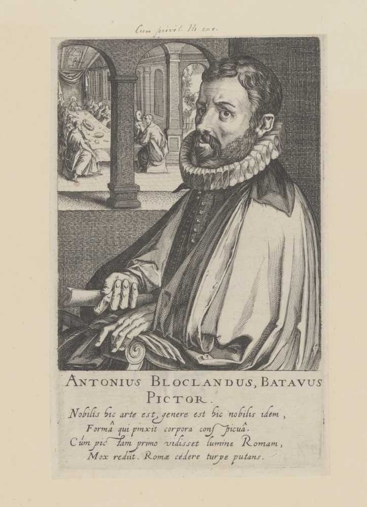 Anthonie Blocklandt van Montfoort (serie: Portretten van beroemde schilders uit de Lage Landen)