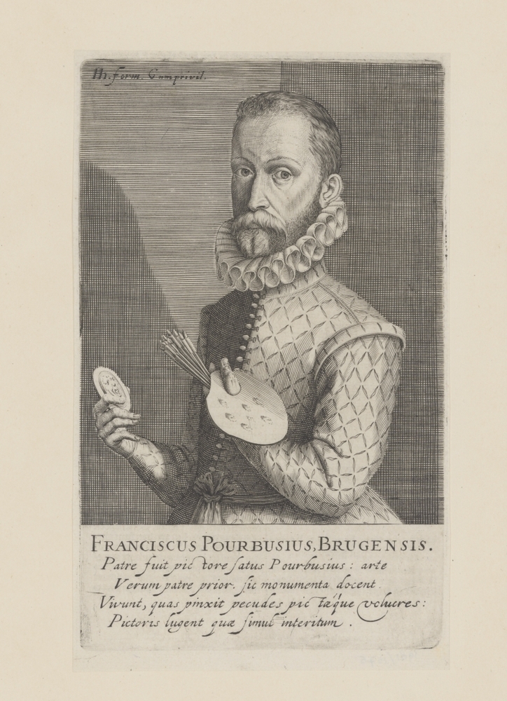 Frans Pourbus (serie: Portretten van beroemde schilders uit de Lage Landen)