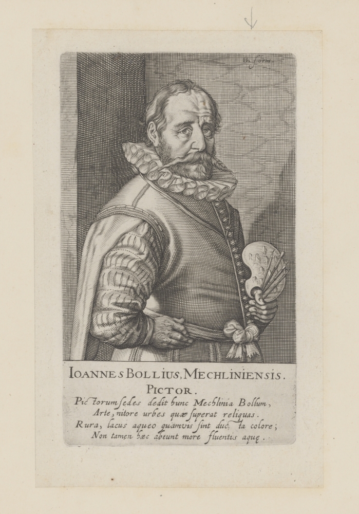 Hans Bol (serie: Portretten van beroemde schilders uit de Lage Landen)