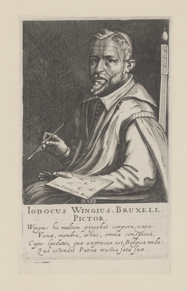 Joos van Winghe (serie: Portretten van beroemde schilders uit de Lage Landen)