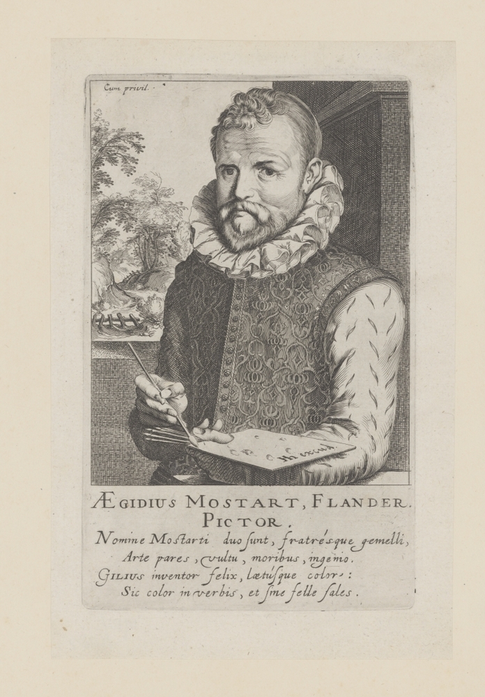 Gillis Mostaert (serie: Portretten van beroemde schilders uit de Lage Landen)