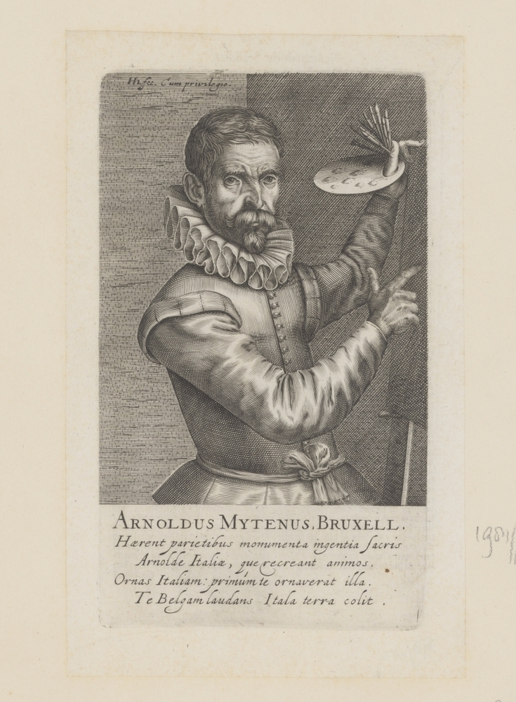 Arnold Mytens (serie: Portretten van beroemde schilders uit de Lage Landen)