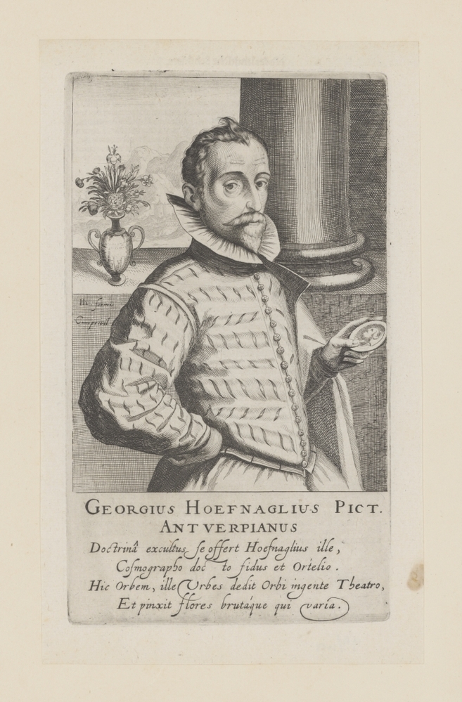 Joris Hoefnagel (serie: Portretten van beroemde schilders uit de Lage Landen)