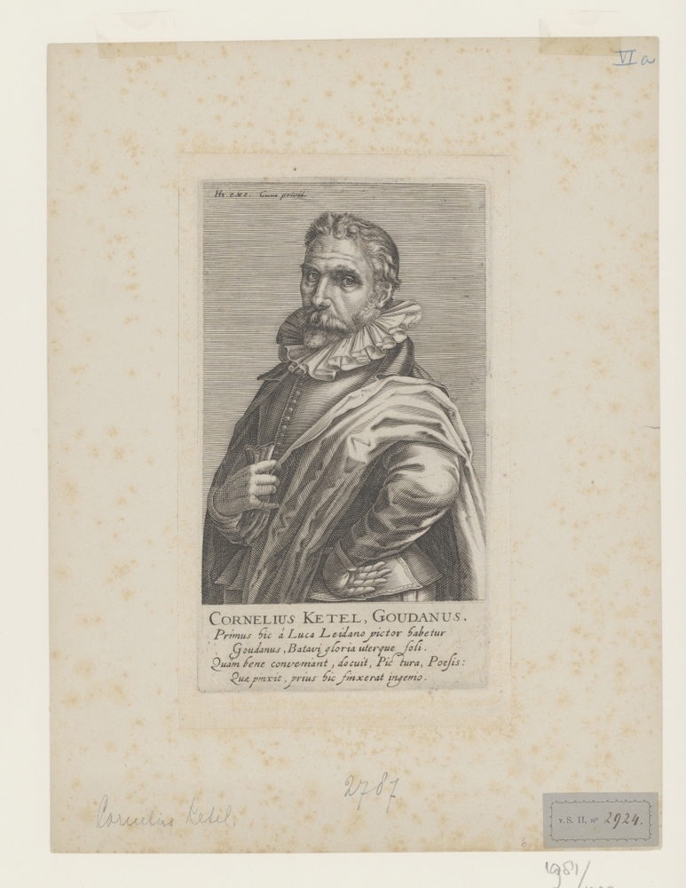 Cornelis Ketel (serie: Portretten van beroemde schilders uit de Lage Landen)