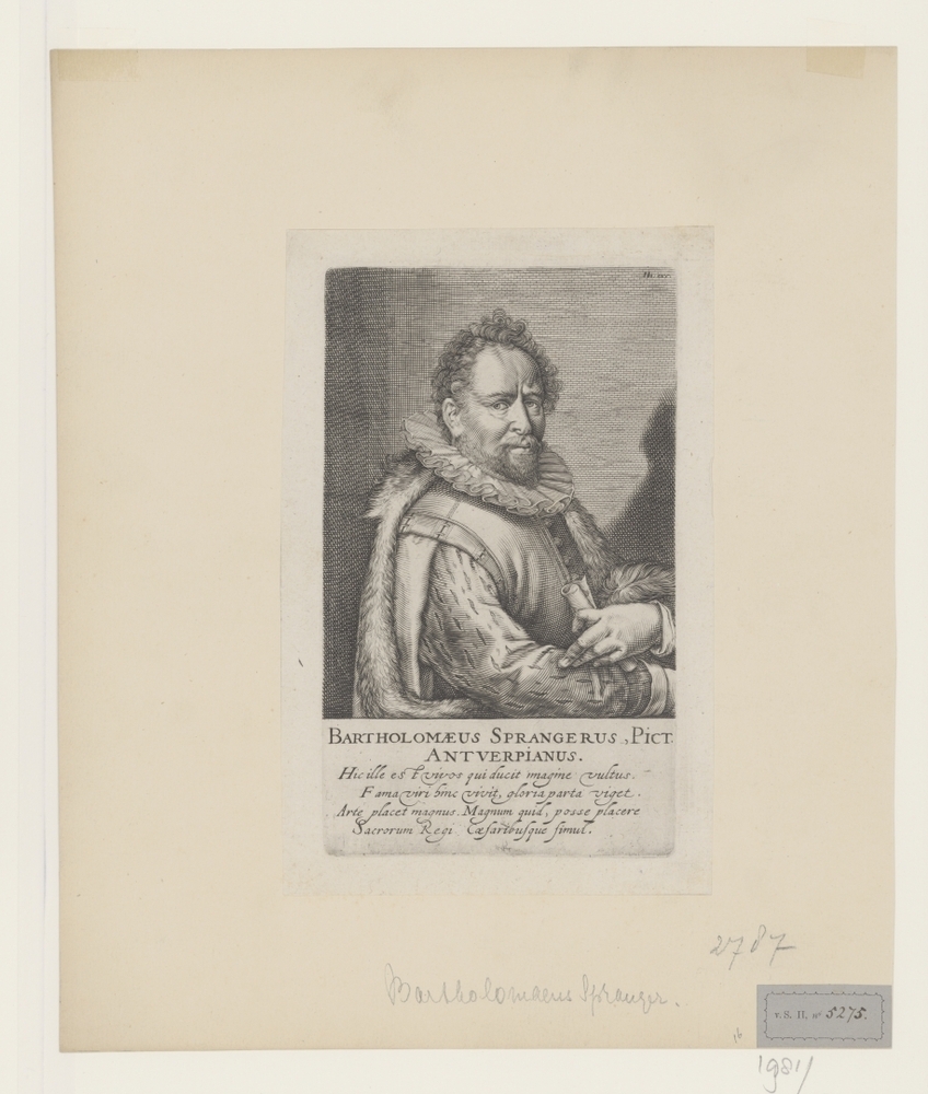 Bartholomeus Spranger (serie: Portretten van beroemde schilders uit de Lage Landen)