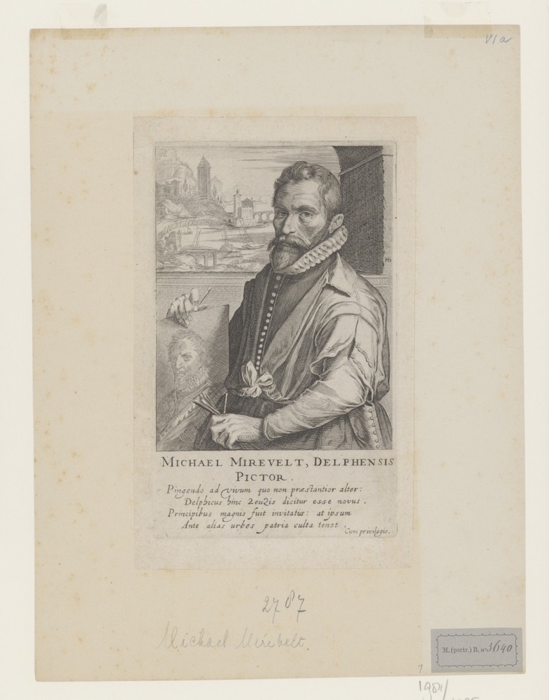Michiel van Mierevelt (serie: Portretten van beroemde schilders uit de Lage Landen)