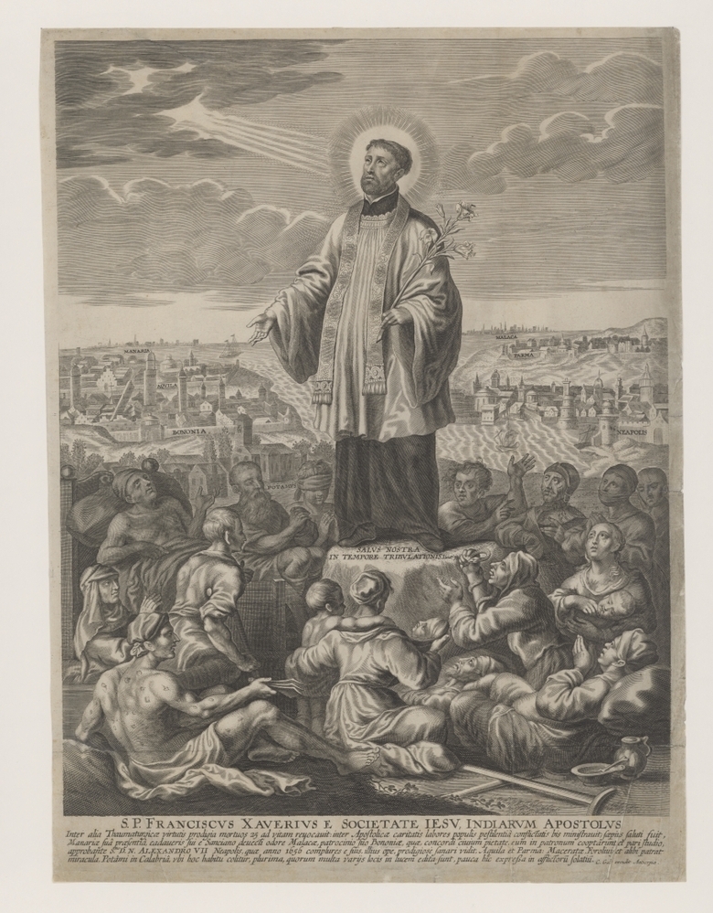 De heilige Franciscus Xaverius