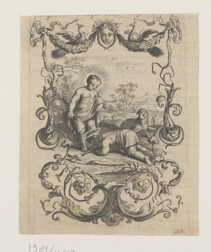 Christus, Johannes de Doper en haan