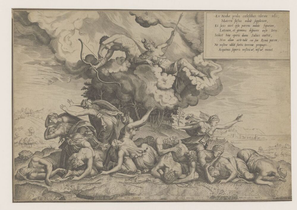 De dood van Niobe's kinderen