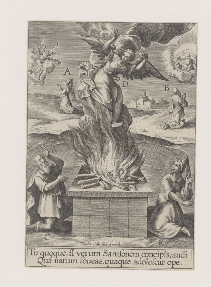 Het offer van Manoah