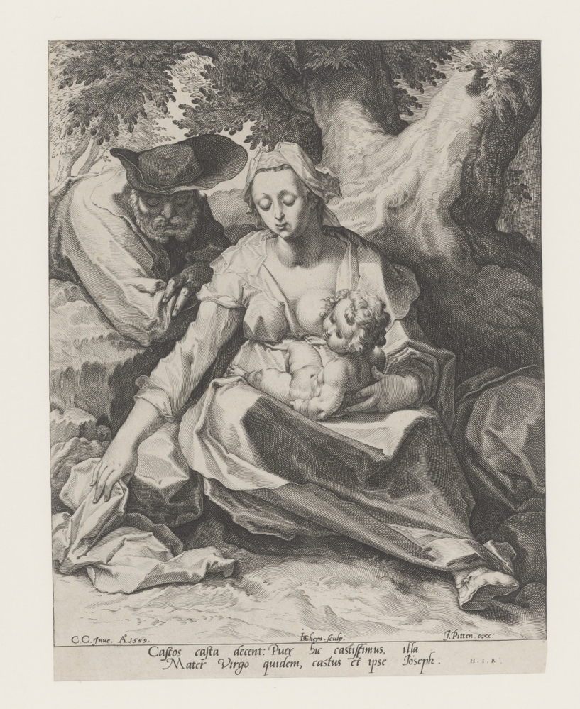 De rust op de vlucht naar Egypte