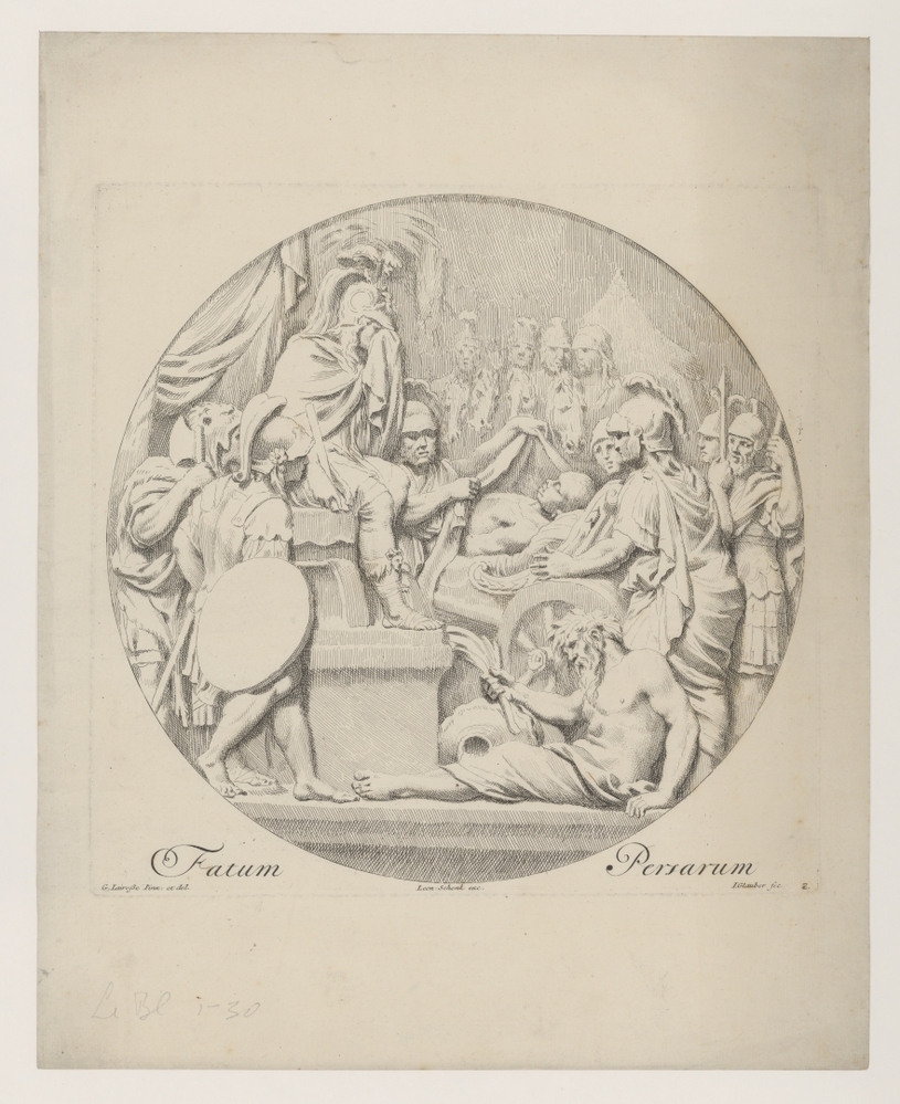 Allegorie (Alexander de Grote rouwt om de dood van koning Darius II van Perzië)