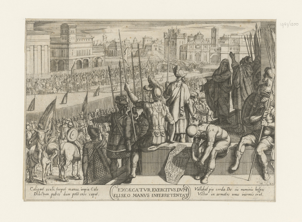 Elise, meegenomen naar de koning van Israël