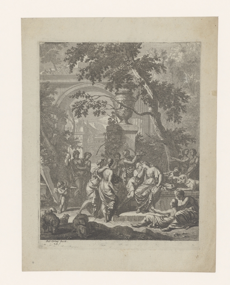 Pastorale (uit de serie:Belles lettres, pastoralen voor Pastro Fido)