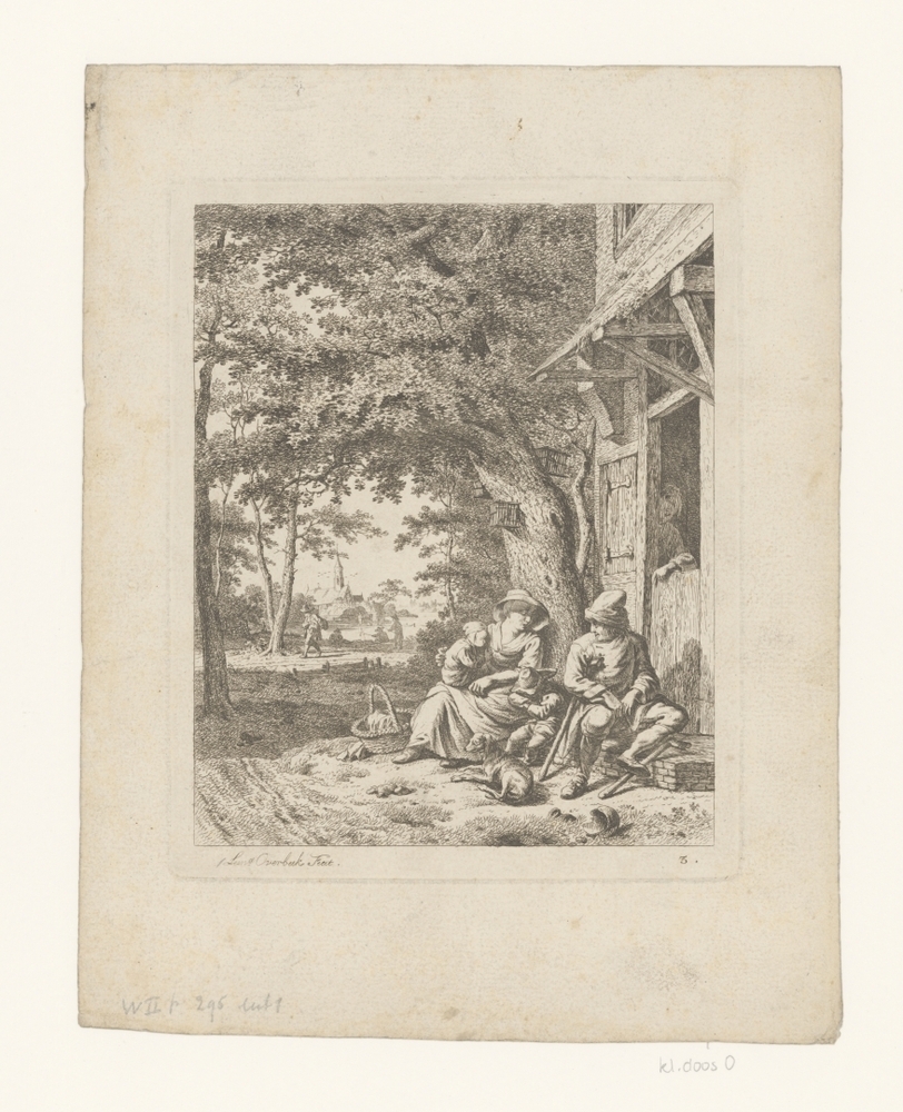 Boerenfamilie (uit de serie: Haarlem?)