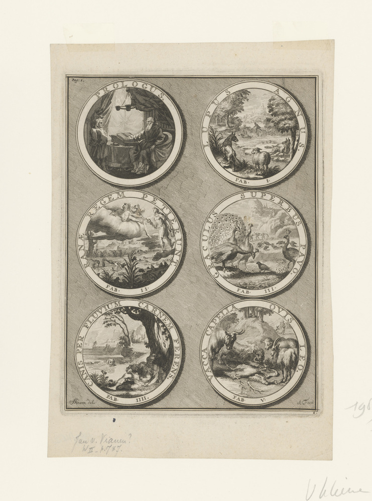 Vijf fabels + prologus