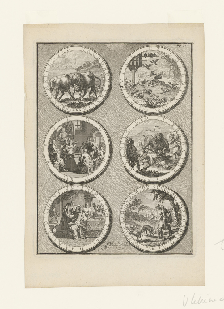 Vijf fabels, een boek