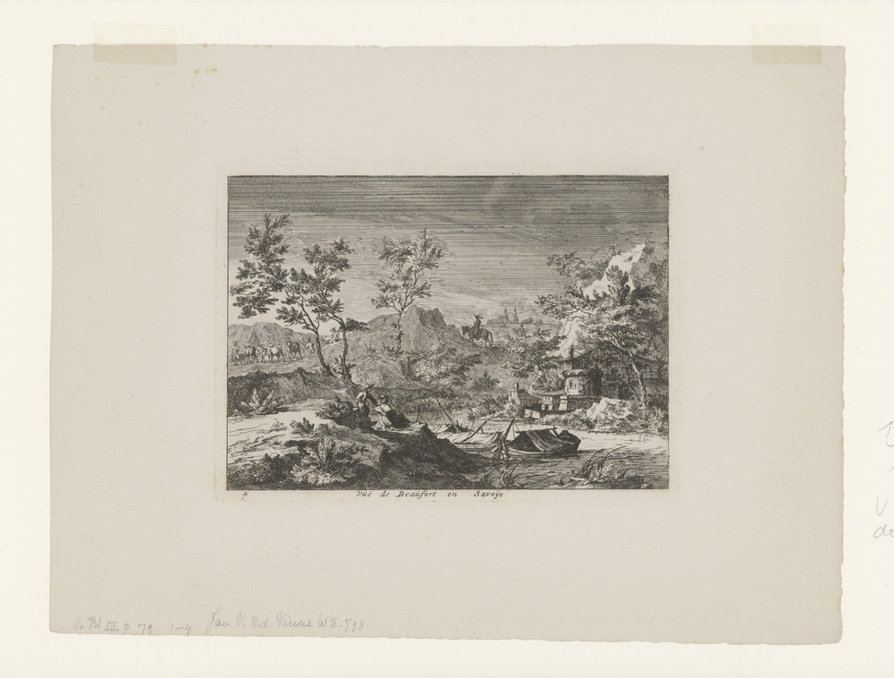 Zicht van Beaufort en Savoye