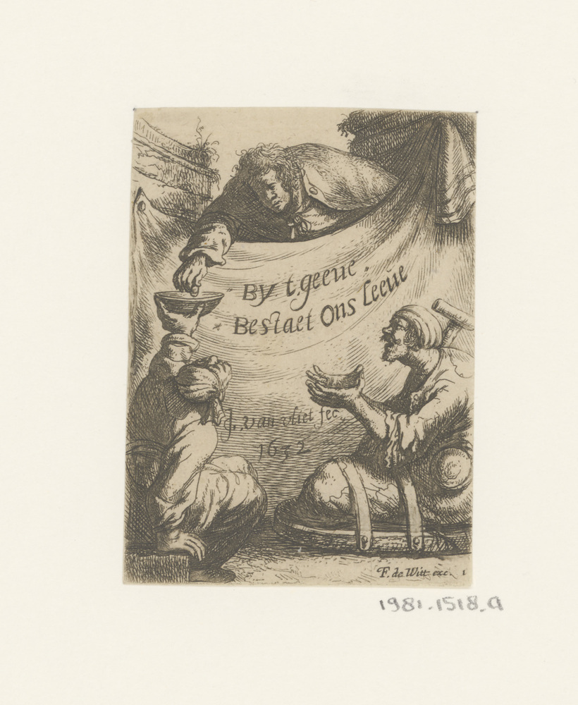 Titelpagina (uit de serie: Bedelaars)