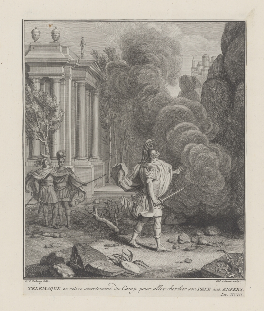 Telemachus gaat zijn vader zoeken