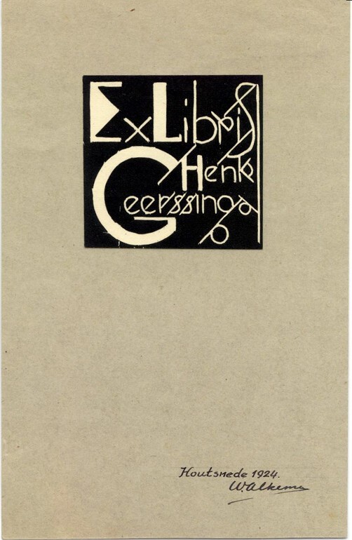 Ex Libris Henk Geersinga