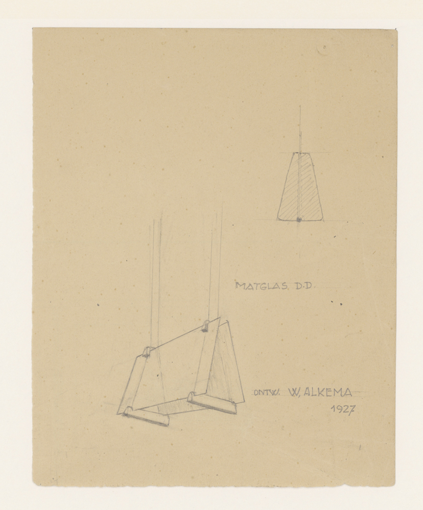 Meubelontwerpen: hanglamp, driehoek