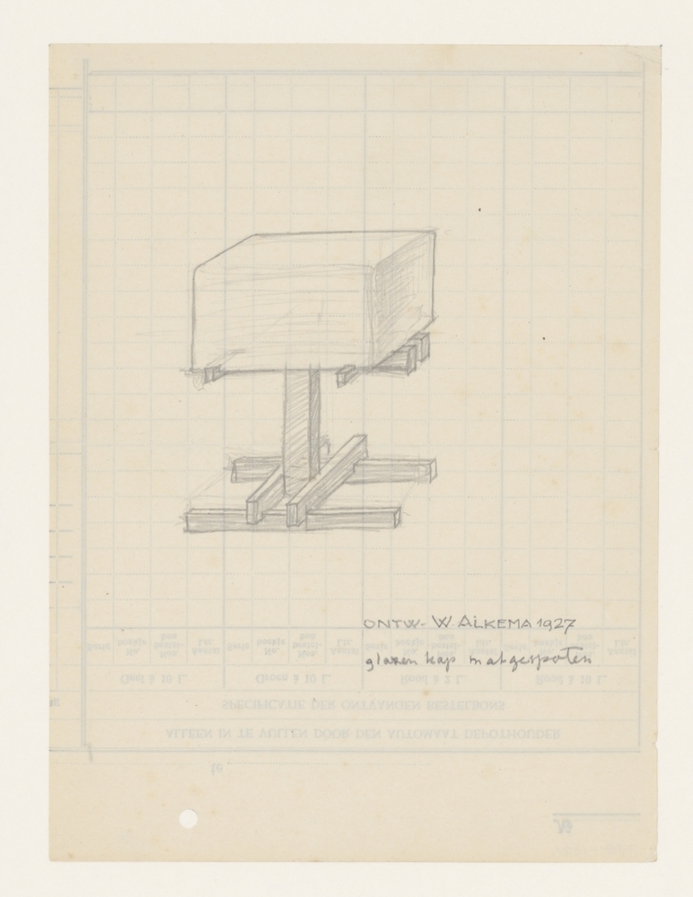 Meubelontwerpen: staande lamp