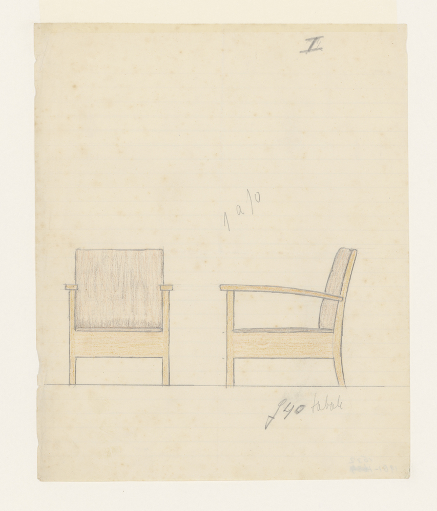 Meubelontwerpen: stoel