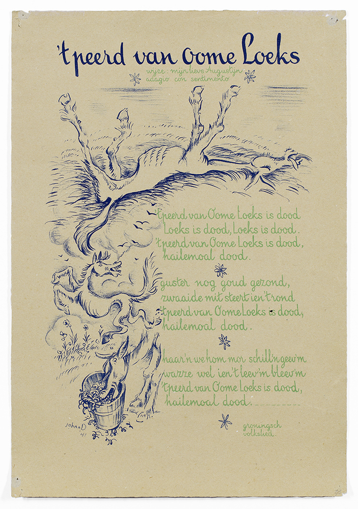 Het peerd van Ome Loeks