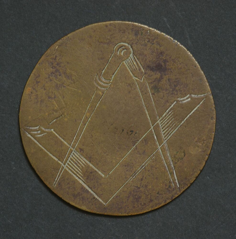 Gildepenning van het Timmerliedengilde te Groningen