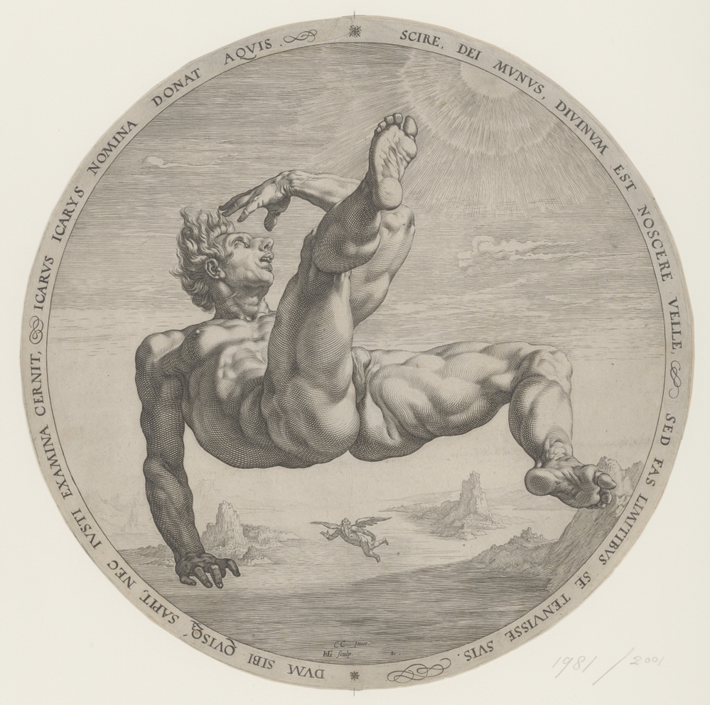 De val van Icarus (serie: De vier vallers)