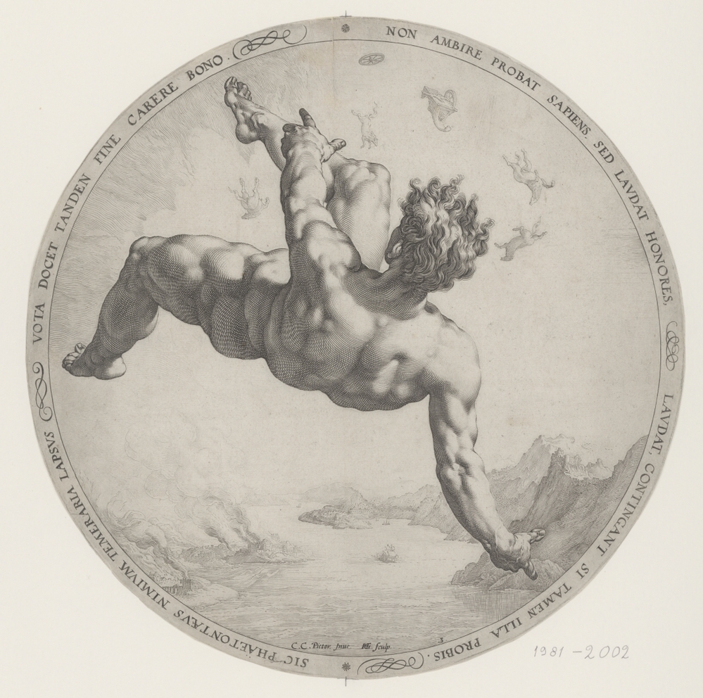 De val van Phaëton (serie: De vier vallers)