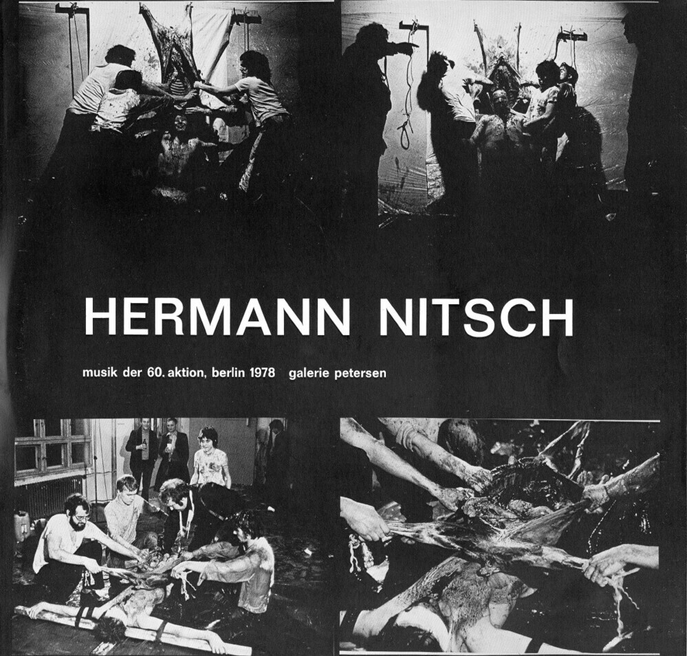 musik der 60. aktion, berlin 1978  galerie petersen