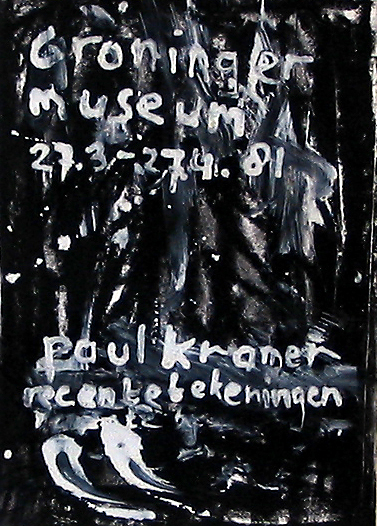 Ontwerp aankondiging tentoonstelling