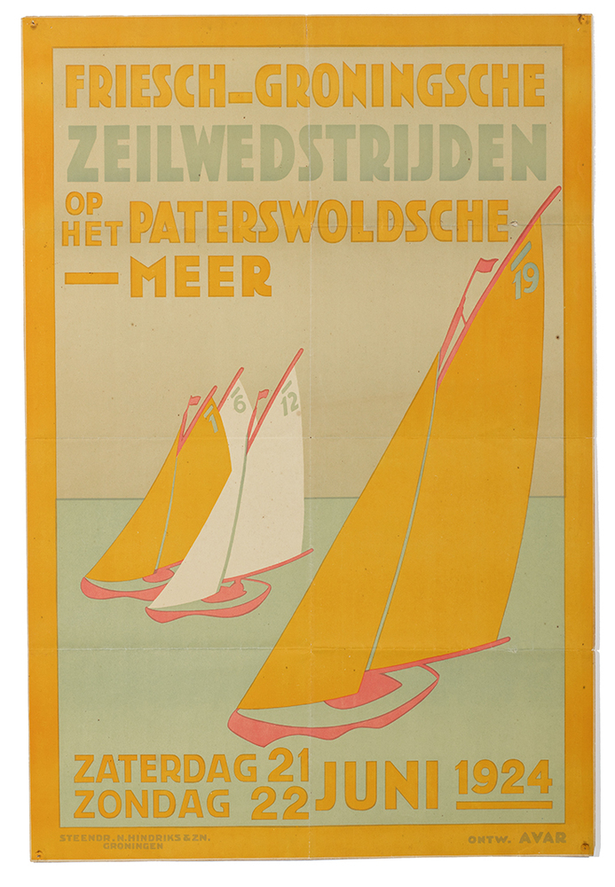 Affiche Zeilwedstrijd