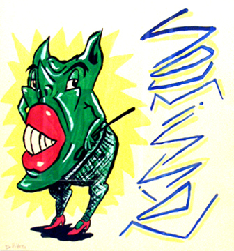 Werk uit de serie Monstres