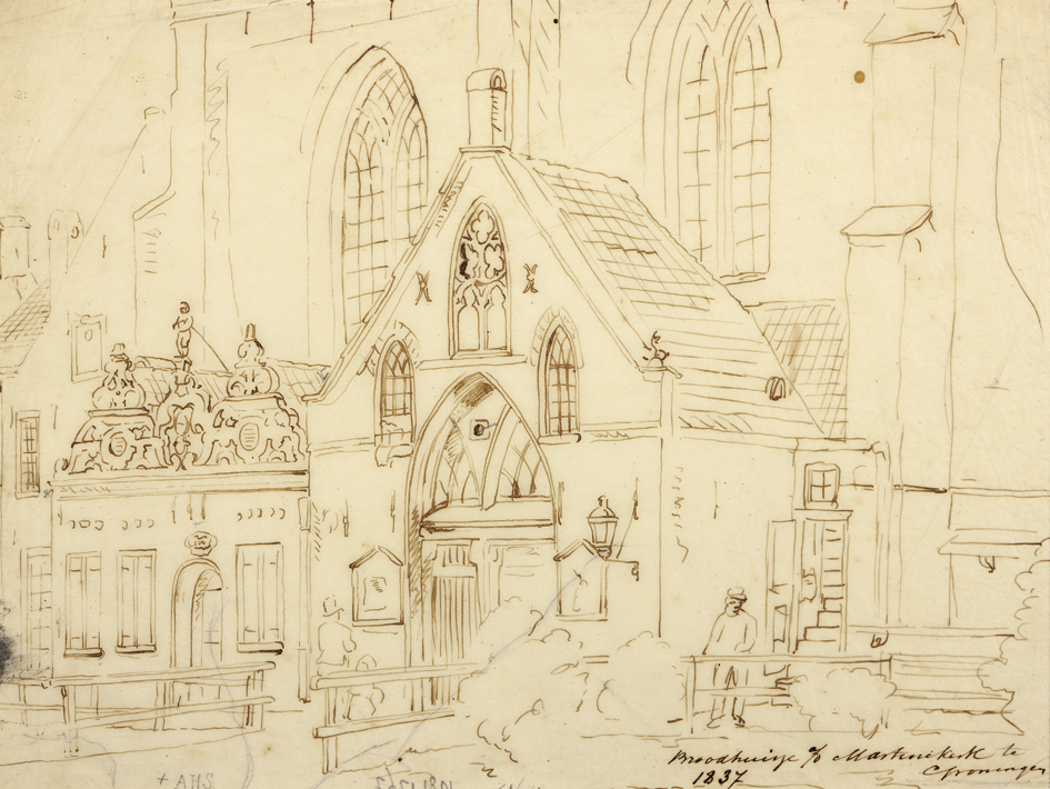 Brood- en boterhuisje aan de Martinikerk