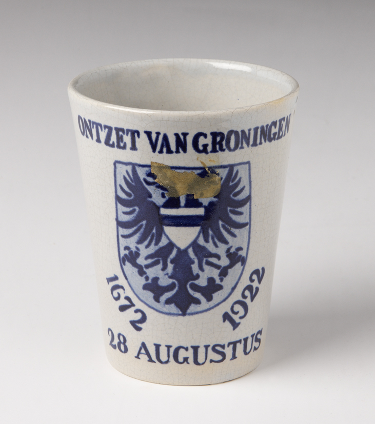 Herinneringsbeker Gronings Ontzet 1672 - 1922