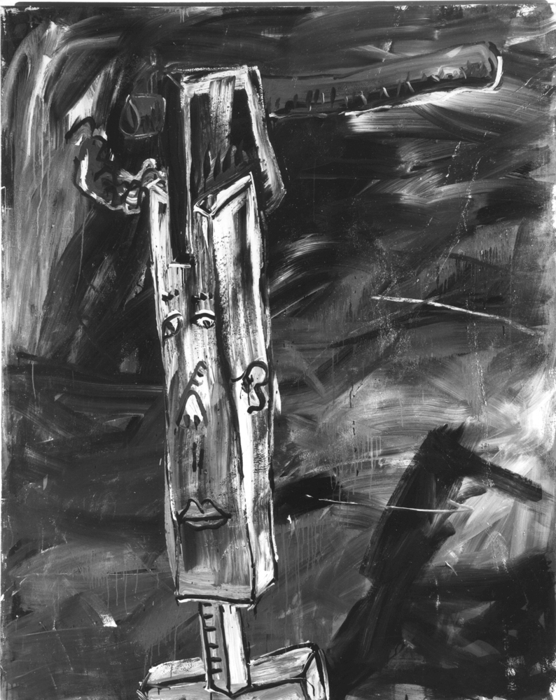 Selbstporträt mit Axt