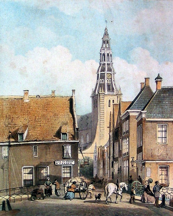Brugstraat en A-kerk