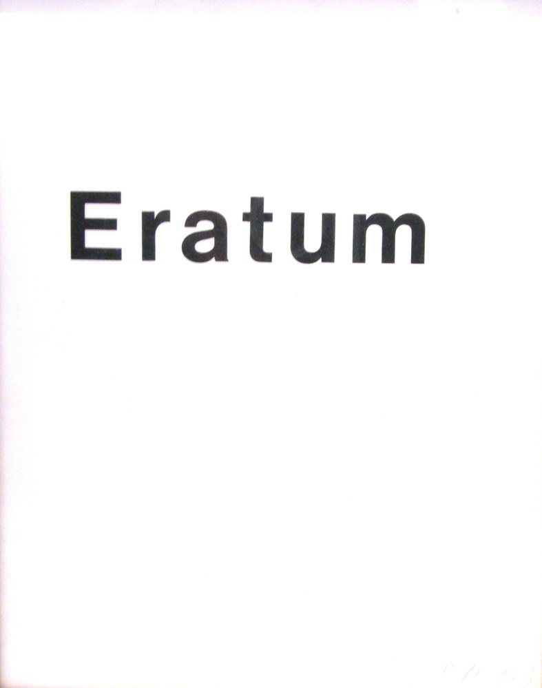 Eratum
