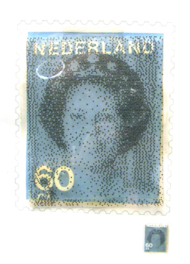 Voorstudie voor de Beatrix-zegel